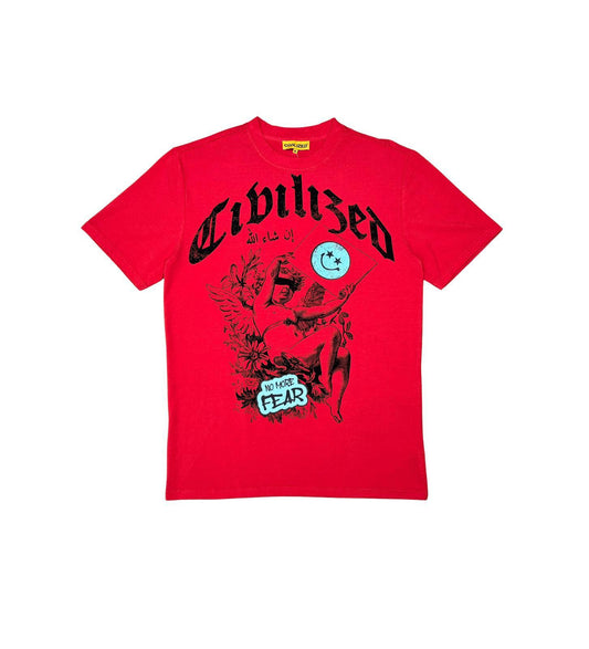 Cibilized red t-shirt