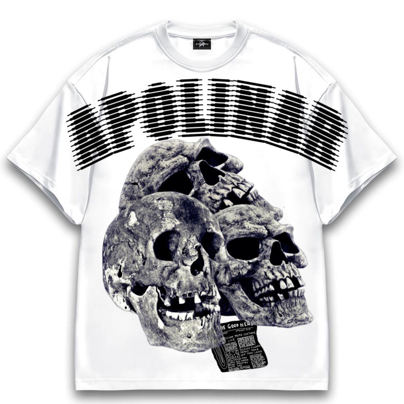 AP T-shirt skull